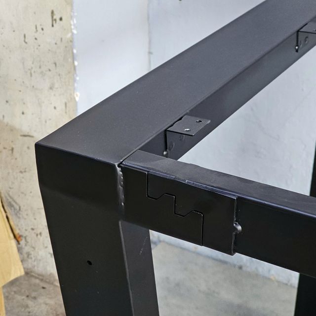 Chân sắt lắp ráp cho bàn 180x80cm sơn tĩnh điện CHB68083
