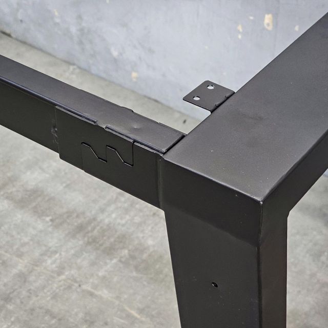 Chân sắt lắp ráp cho bàn 180x80cm sơn tĩnh điện CHB68083