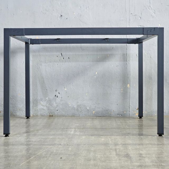 Chân sắt lắp ráp cho bàn 110x110cm sơn tĩnh điện HCUC030