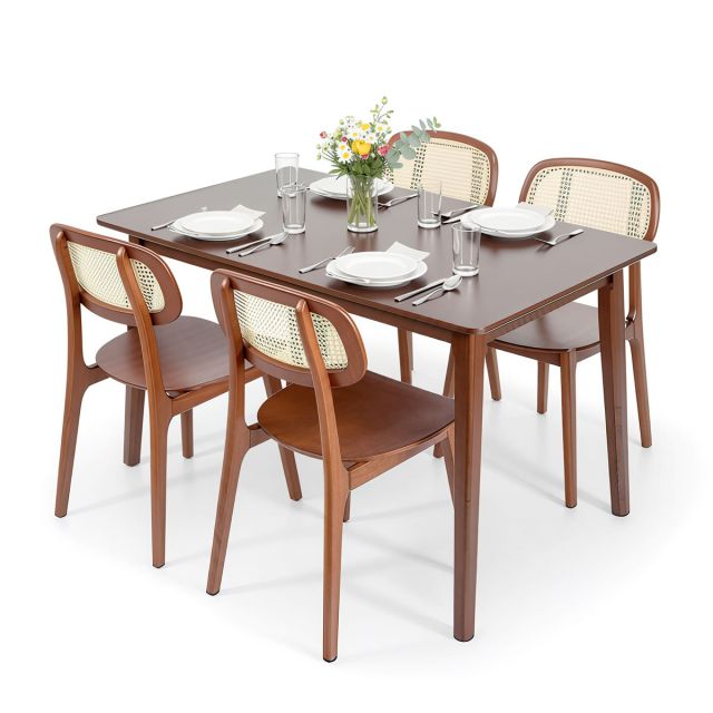 Combo bàn ăn Ashley cho 4 người BBA222 Combo bàn ăn Ashley cho 4 người BBA222