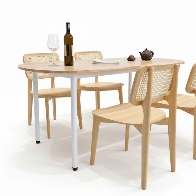 Combo bộ bàn ghế ăn cho 4 người BBA224