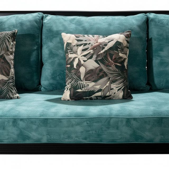 Ghế sofa băng Hemingway bọc nệm gỗ tần bì SFB68093 Ghế sofa băng Hemingway bọc nệm gỗ tần bì SFB68093