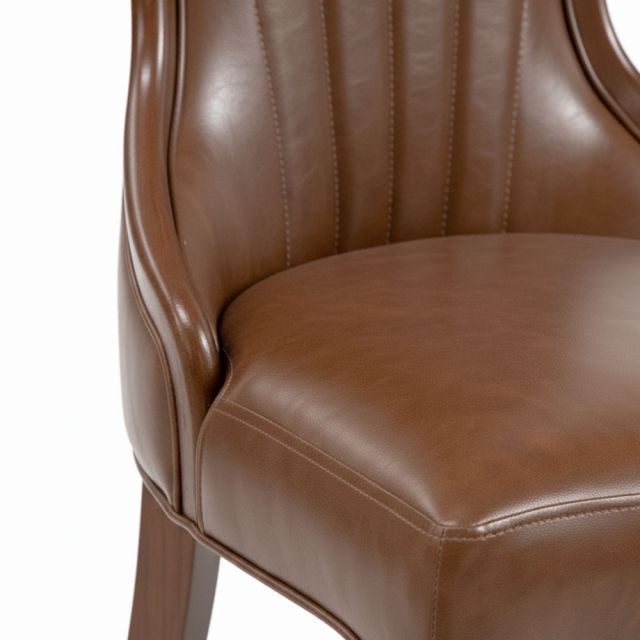 Ghế Nova bọc da Si gỗ Ash GSK055 Ghế Nova bọc da Si gỗ Ash GSK055