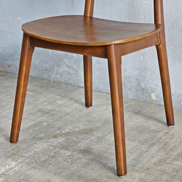 Ghế Secco gỗ cao su mặt plywood GSK039