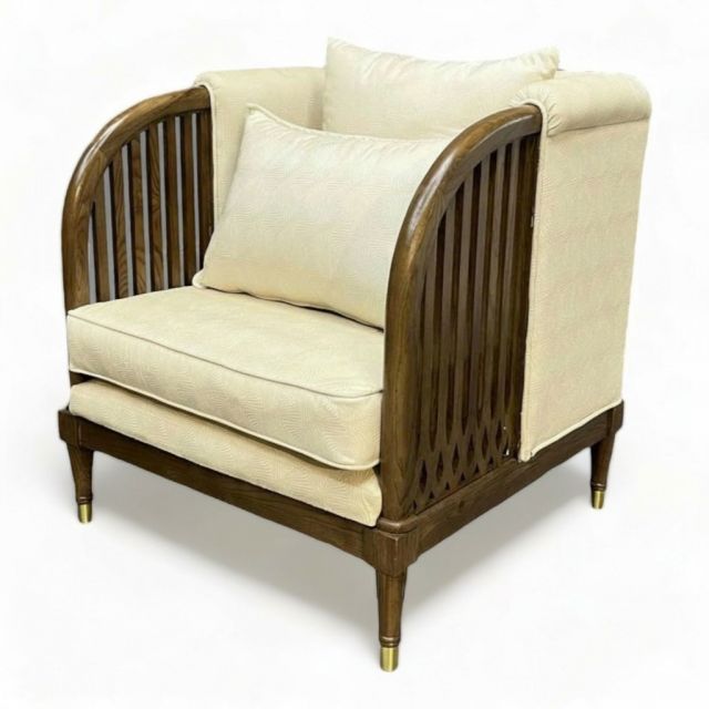 Ghế sofa băng khung gỗ INDOCHI 75x72x79cm vải họa tiết GSD68069 Ghế sofa băng khung gỗ INDOCHI 75x72x79cm vải họa tiết GSD68069