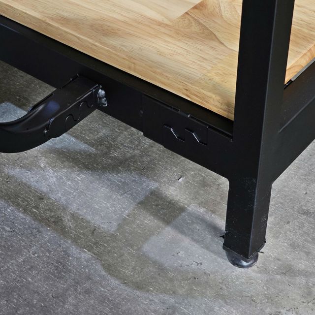 Giường tầng khung sắt lắp ráp mặt gỗ tự nhiên GT014