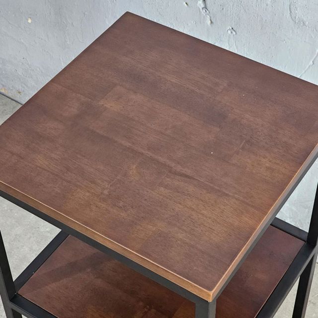 Kệ bếp 3 tầng 40x40x75cm gỗ cao su KB68078