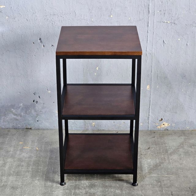 Kệ bếp 3 tầng 40x40x75cm gỗ cao su KB68078