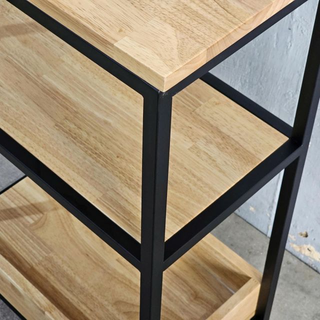 Kệ để CPU 3 tầng 30x54x80cm gỗ cao su KCPU68026