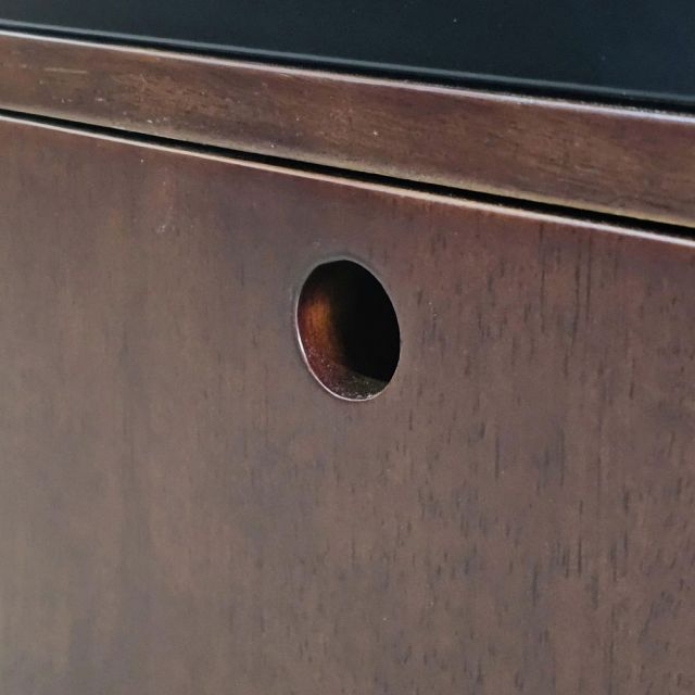 Kệ để máy tính có ngăn kéo 32.5x48x93cm gỗ cao su KCPU68028