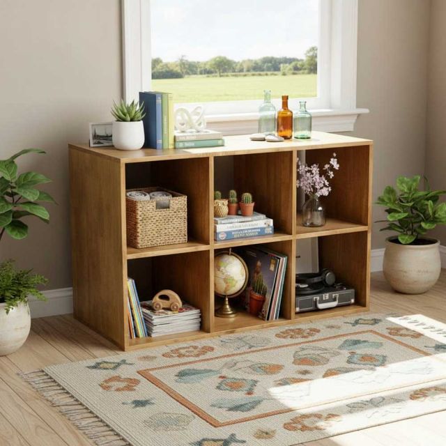 Kệ lưu trữ 116x56x75cm gỗ cao su KTB68238 Kệ lưu trữ 116x56x75cm gỗ cao su KTB68238