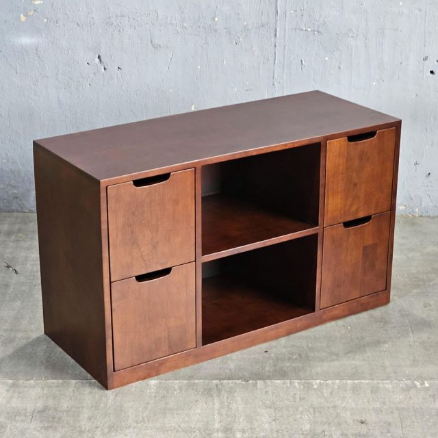 Kệ tivi 100x40x60cm gỗ cao su KTV68033