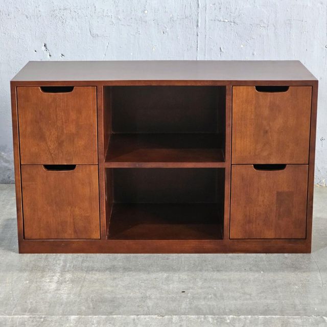 Kệ tivi 100x40x60cm gỗ cao su KTV68033