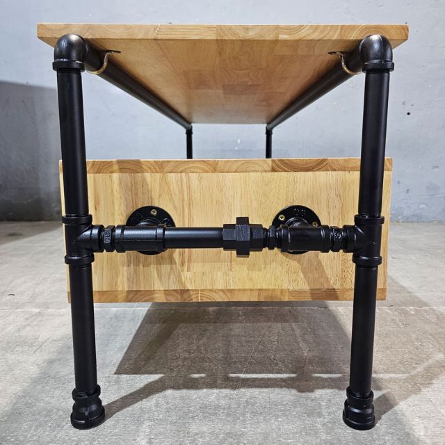 Kệ tivi PIPE ống nước hai ngăn kéo 140x45x50 (cm) KTV68021