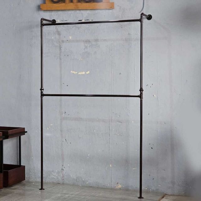 Kệ treo đồ ống nước 140x30x220cm sơn tĩnh điện KQA68068