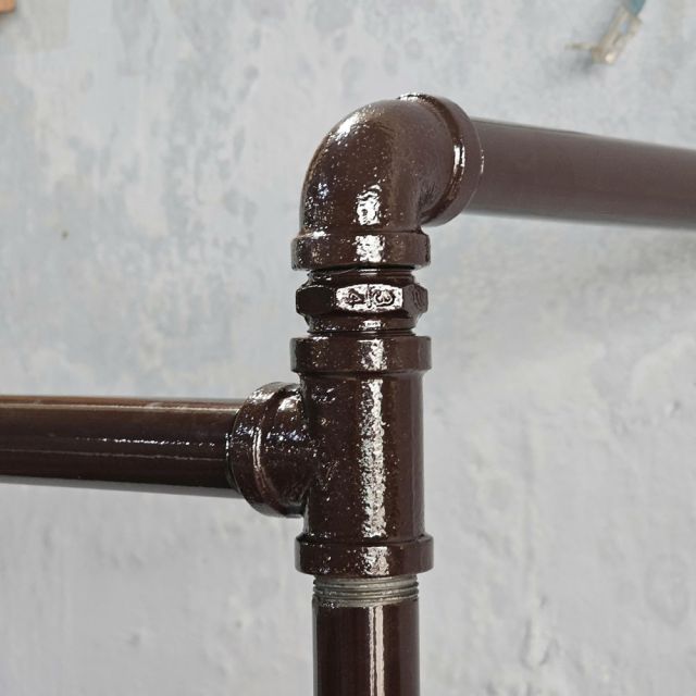 Kệ treo đồ ống nước 140x30x220cm sơn tĩnh điện KQA68068
