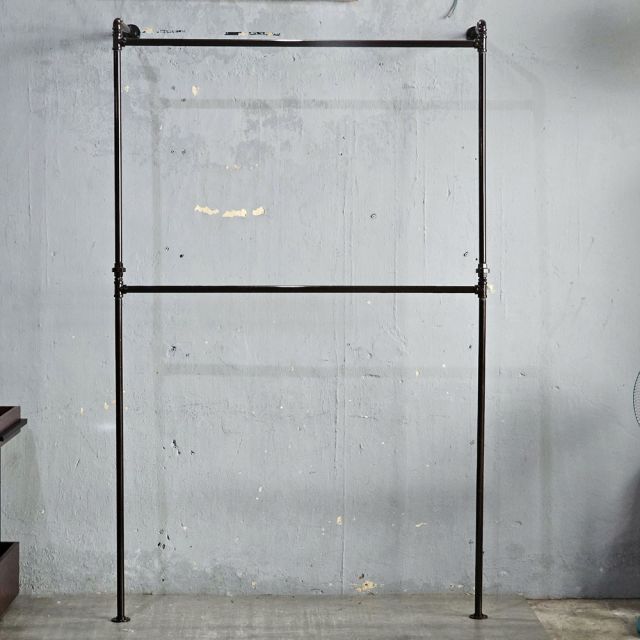 Kệ treo đồ ống nước 140x30x220cm sơn tĩnh điện KQA68068