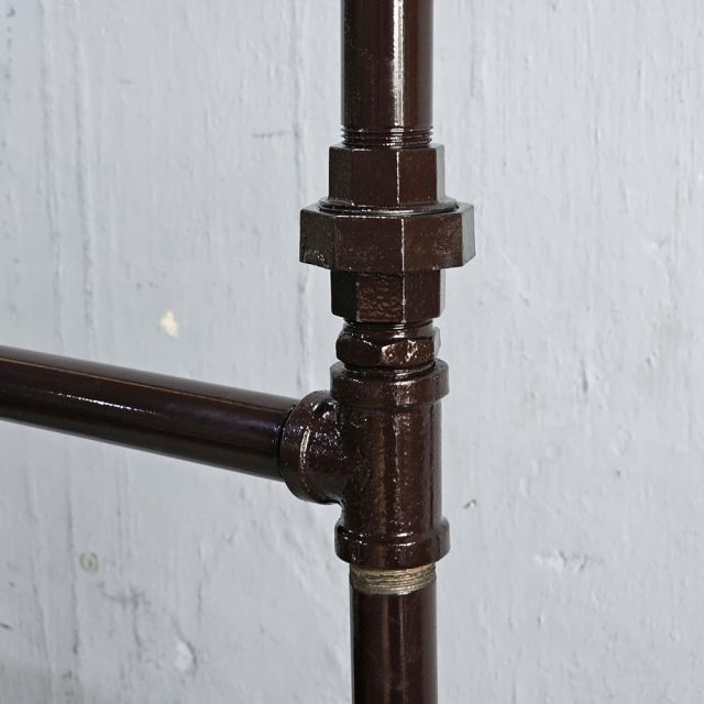 Kệ treo đồ ống nước 140x30x220cm sơn tĩnh điện KQA68068