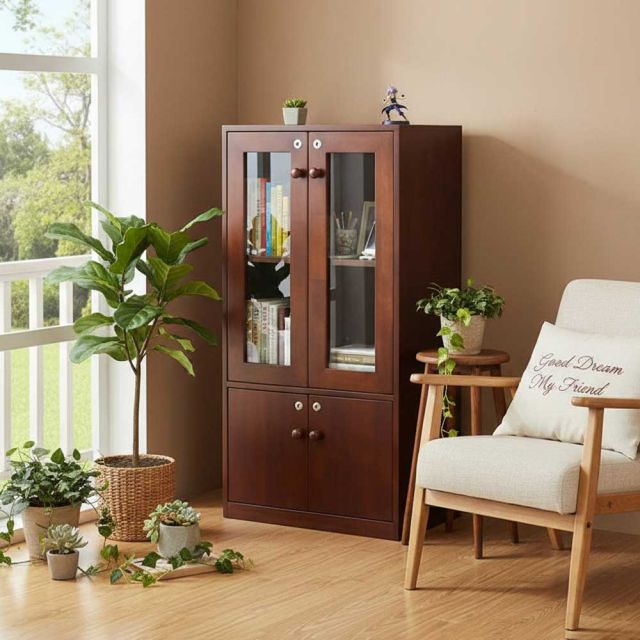 Tủ để đồ 60x40x120cm gỗ cao su KTB68240