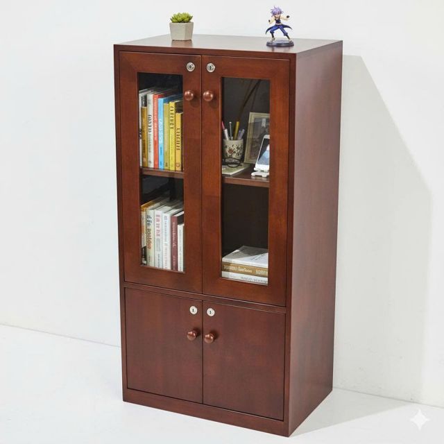 Tủ để đồ 60x40x120cm gỗ cao su KTB68240