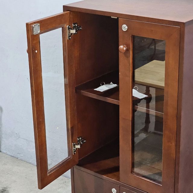 Tủ để đồ 60x40x120cm gỗ cao su KTB68240