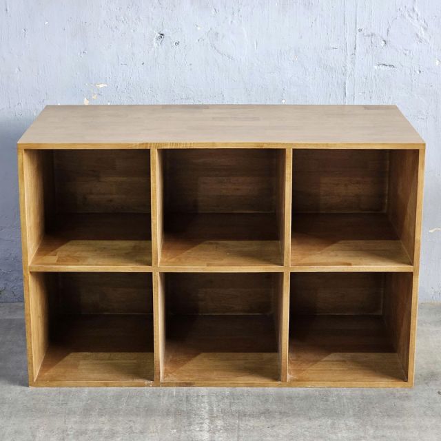 Kệ lưu trữ 116x56x75cm gỗ cao su KTB68238