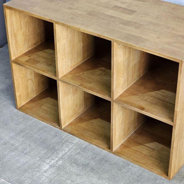 Kệ lưu trữ 116x56x75cm gỗ cao su KTB68238