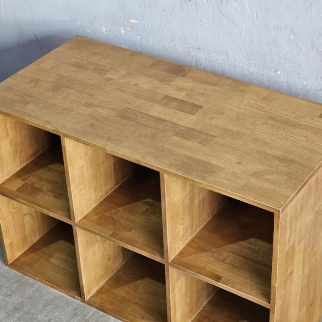 Kệ lưu trữ 116x56x75cm gỗ cao su KTB68238