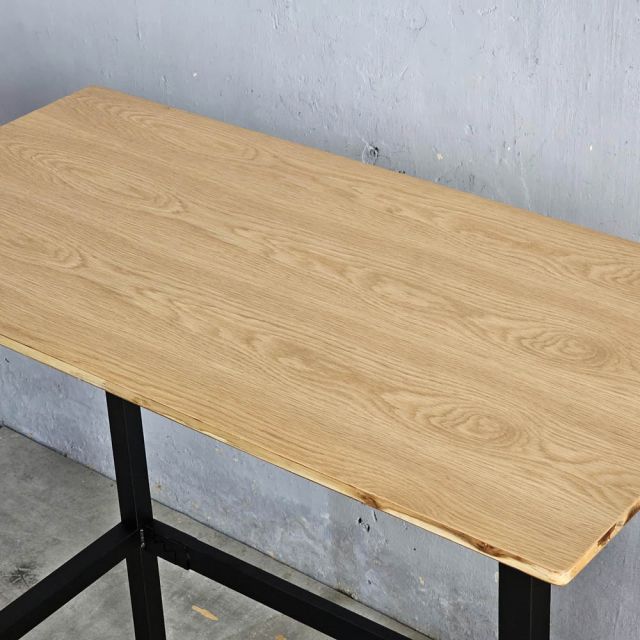 Bàn bar 120x60x110cm gỗ otim phủ veneer sồi BB042