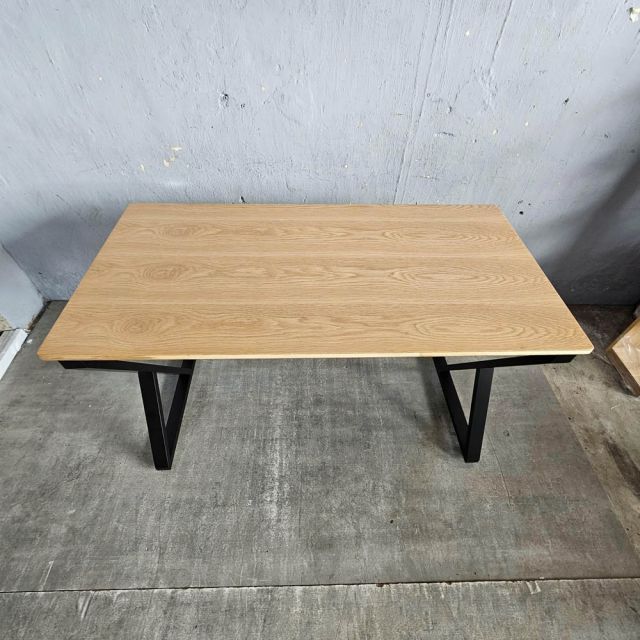 Bàn làm việc 120x60cm gỗ otim phủ veneer sồi ZD028