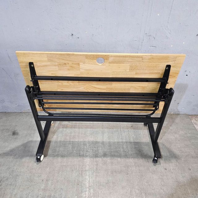 Bàn đào tạo TICOT 120x60cm gỗ cao su SPD68253