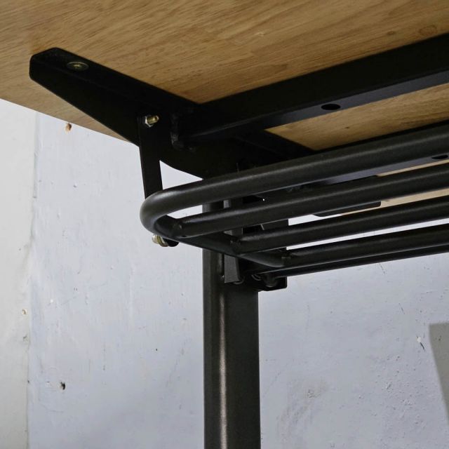 Bàn đào tạo TICOT 120x60cm gỗ cao su SPD68253