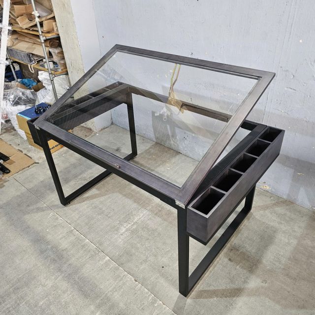 Bàn vẽ kỹ thuật 120x85cm gỗ cao su DD68015