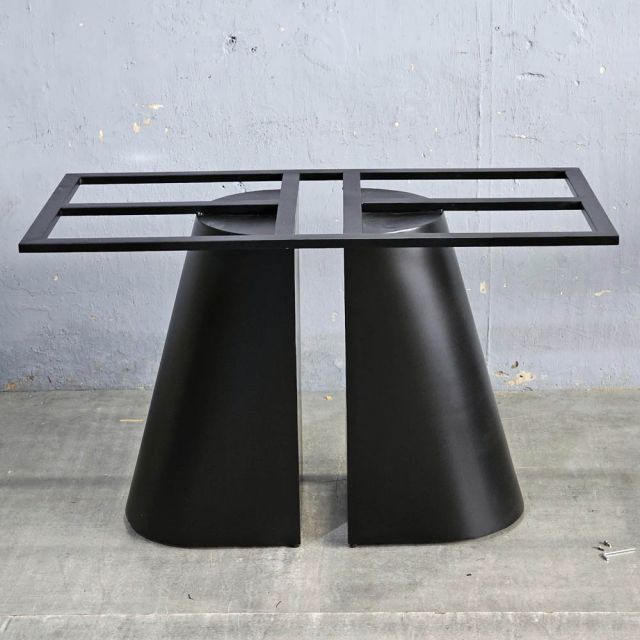 Chân sắt cho bàn ăn 140x80cm sơn tĩnh điện CHB68085