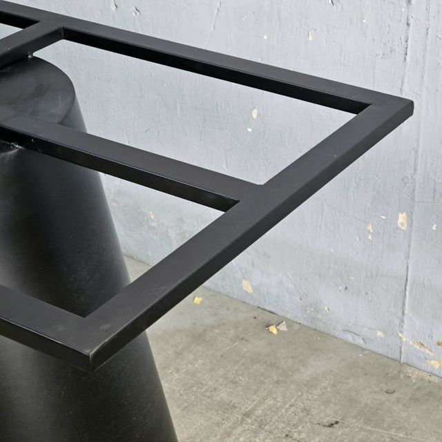 Chân sắt cho bàn ăn 140x80cm sơn tĩnh điện CHB68085