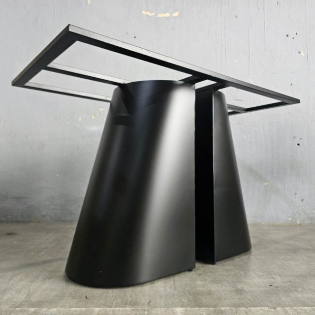 Chân sắt cho bàn ăn 140x80cm sơn tĩnh điện CHB68085