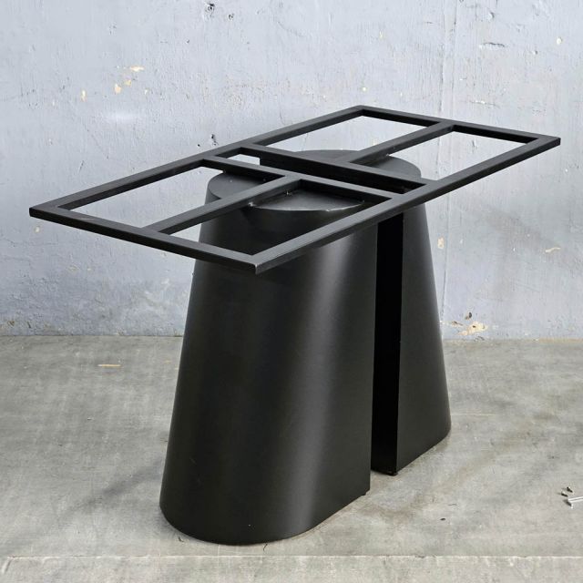 Chân sắt cho bàn ăn 140x80cm sơn tĩnh điện CHB68085