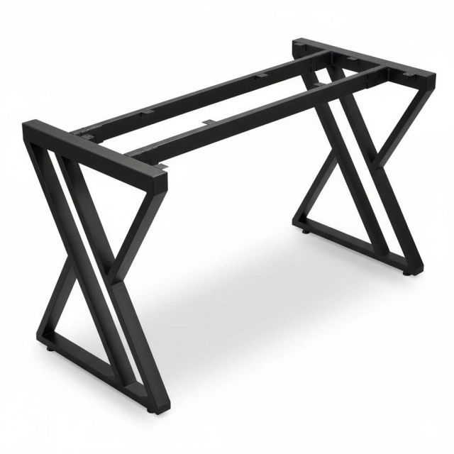 Chân sắt lắp ráp cho bàn 120x60cm sơn tĩnh điện