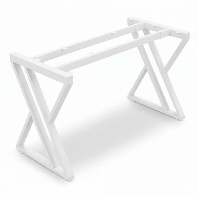 Chân sắt lắp ráp cho bàn 120x60cm sơn tĩnh điện HCXC022