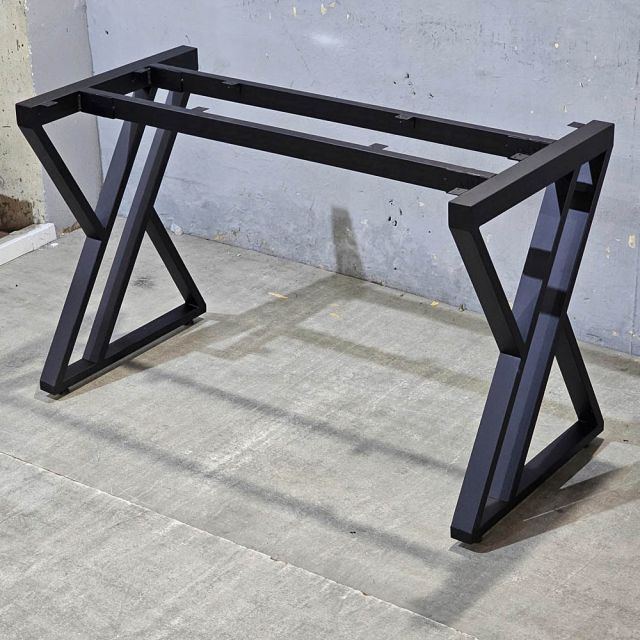 Chân sắt lắp ráp cho bàn 120x60cm sơn tĩnh điện HCXC022