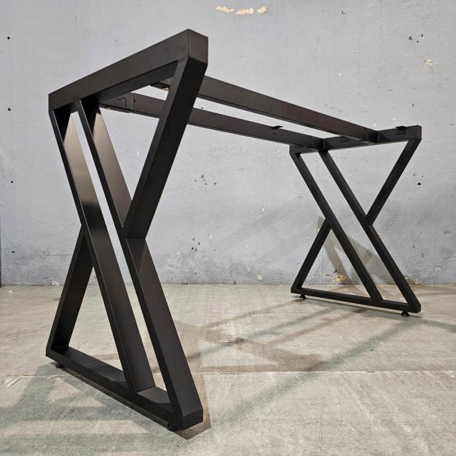 Chân sắt lắp ráp cho bàn 120x60cm sơn tĩnh điện HCXC022