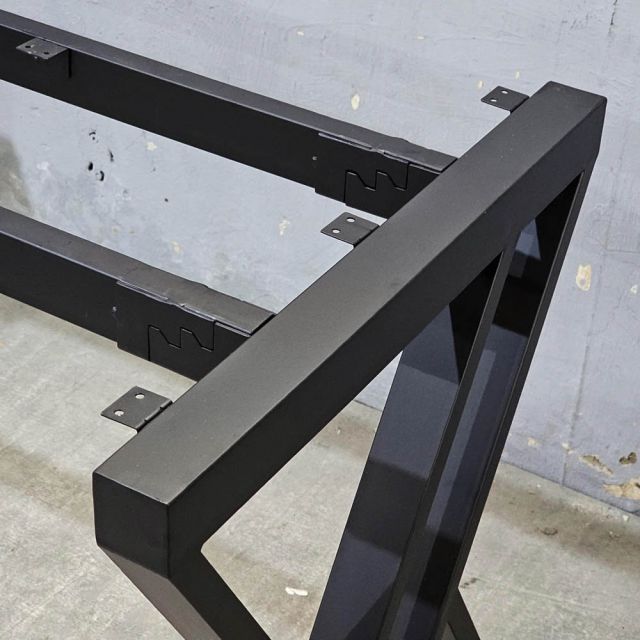 Chân sắt lắp ráp cho bàn 120x60cm sơn tĩnh điện HCXC022