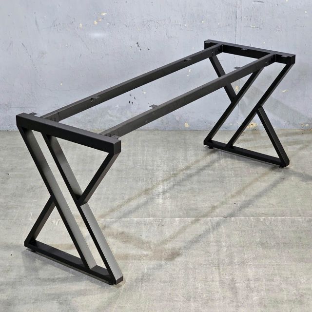 Chân sắt lắp ráp cho bàn 160x60cm chữ X HCXC021