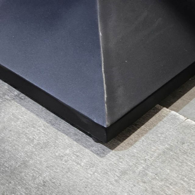 Chân sắt 2 trụ cho bàn ăn 160x50cm sơn tĩnh điện CHBBA043