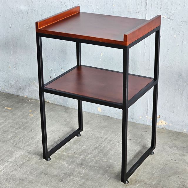 Kệ bếp 2 tầng 57x35x86cm gỗ cao su KVS68010