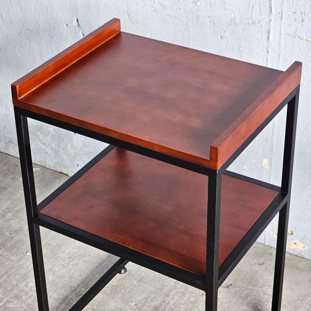 Kệ bếp 2 tầng 57x35x86cm gỗ cao su KVS68010