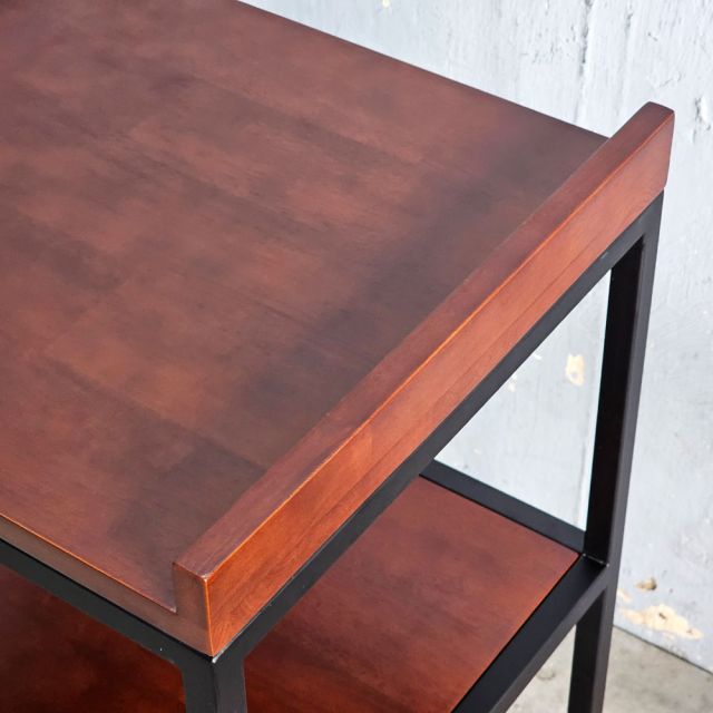 Kệ bếp 2 tầng 57x35x86cm gỗ cao su KVS68010