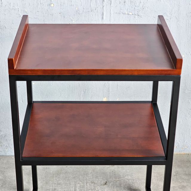 Kệ bếp 2 tầng 57x35x86cm gỗ cao su KVS68010