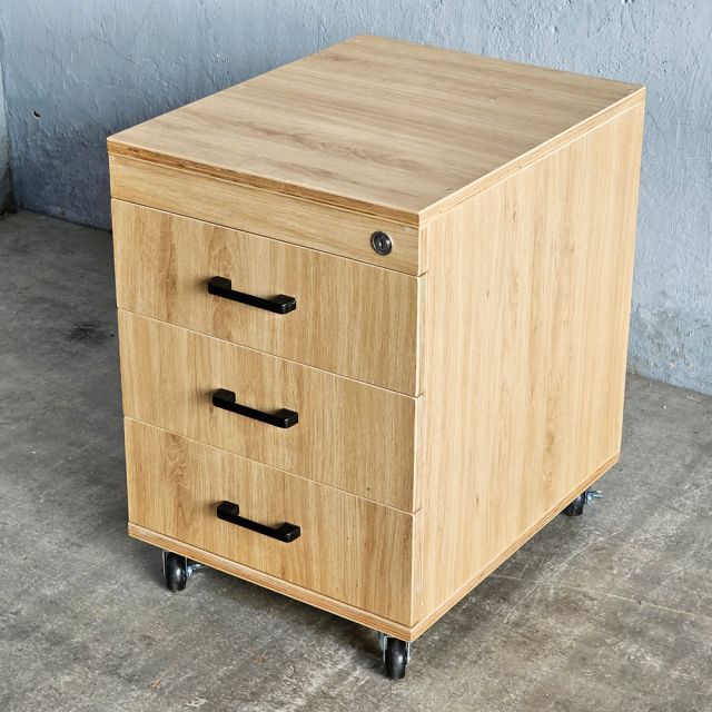 Tủ cá nhân 3 ngăn có khóa 50x40x50cm) gỗ plywood TCN68043