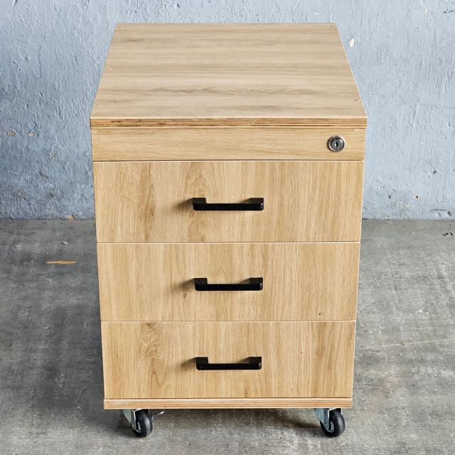 Tủ cá nhân 3 ngăn có khóa 50x40x50cm) gỗ plywood TCN68043